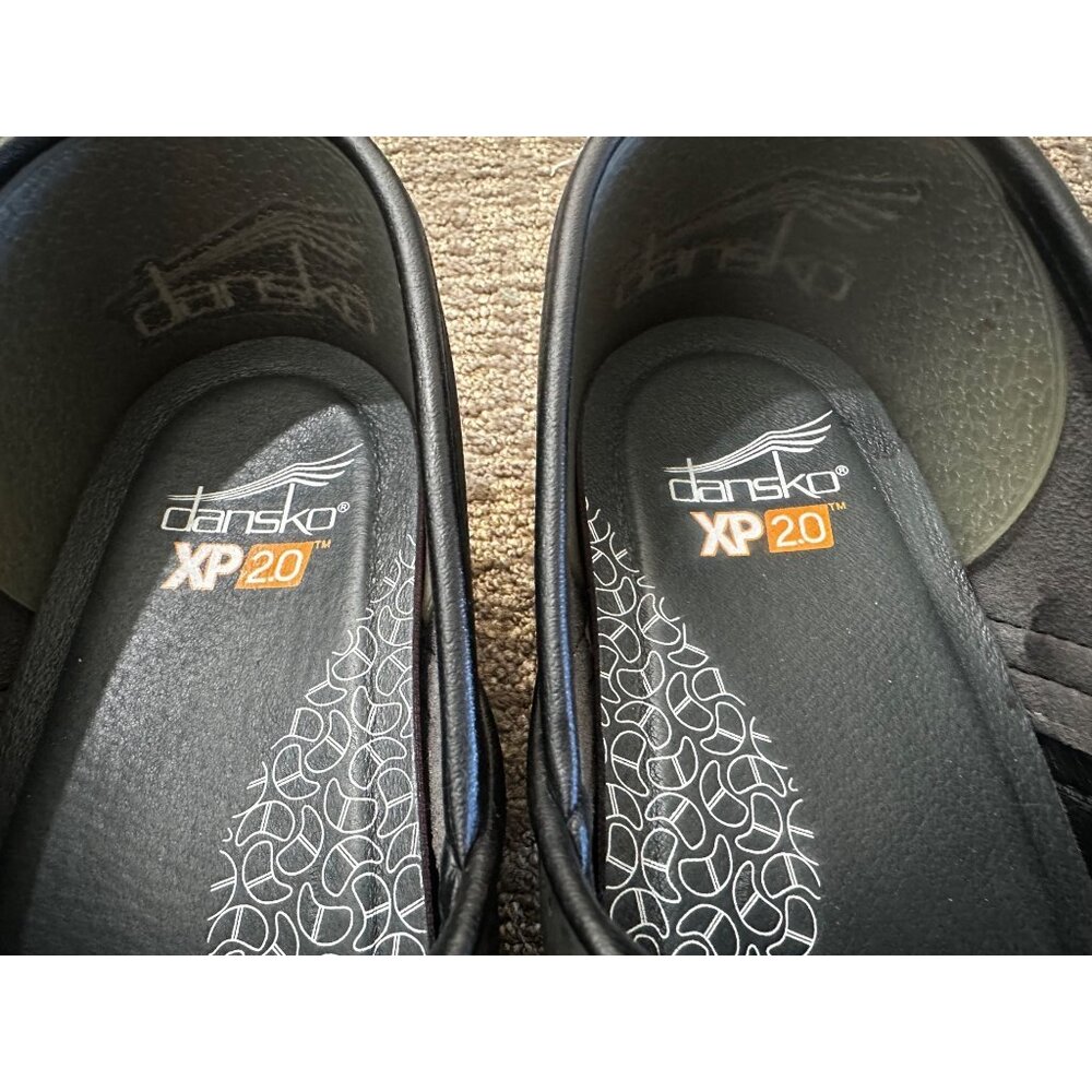 Sold Dansko XP 2.0 Professional Oiled Leather Clogs Men 46 12.5-13 Black Comfort - Picture 13 of 13